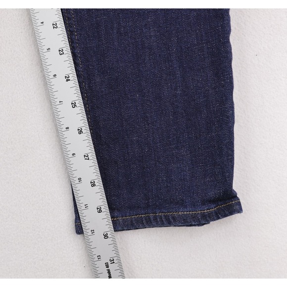 Peter Millar Jeans Mens 35x30 Blue Crown Crafted Vintage Washed 5 Pocket Denim - Picture 12 of 14